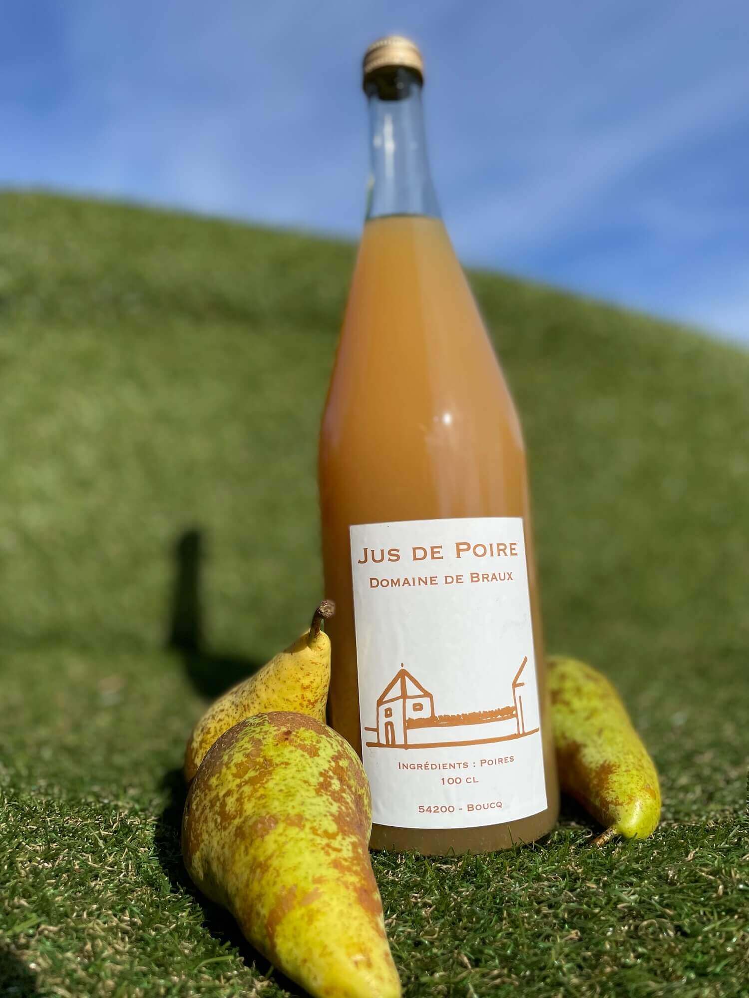 Jus de poire du Domaine de Braux
